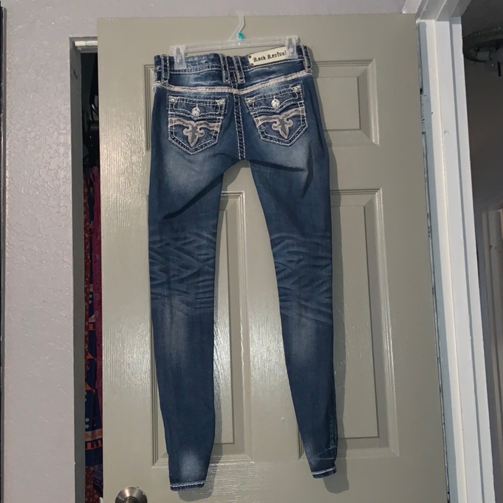 Rock revival straight leg jeans